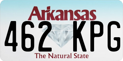 AR license plate 462KPG