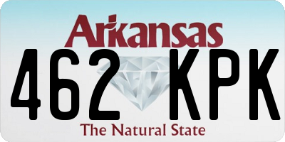 AR license plate 462KPK