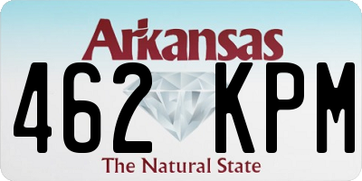 AR license plate 462KPM