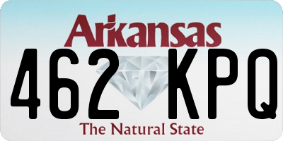 AR license plate 462KPQ