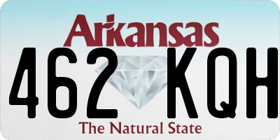 AR license plate 462KQH