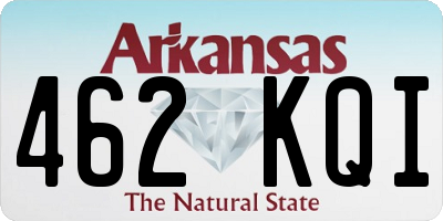 AR license plate 462KQI