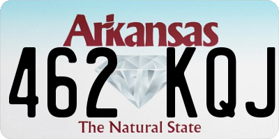 AR license plate 462KQJ
