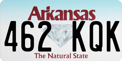 AR license plate 462KQK