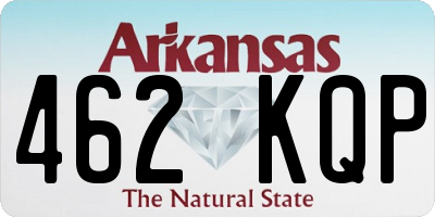 AR license plate 462KQP