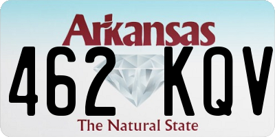 AR license plate 462KQV