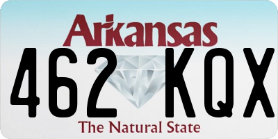 AR license plate 462KQX