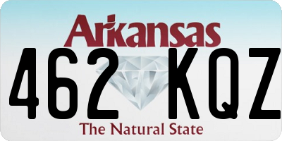 AR license plate 462KQZ