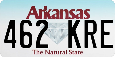 AR license plate 462KRE