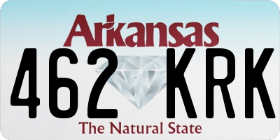 AR license plate 462KRK