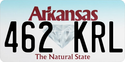 AR license plate 462KRL