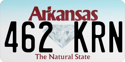 AR license plate 462KRN