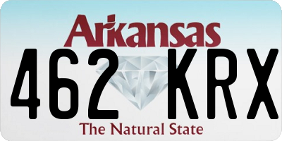 AR license plate 462KRX