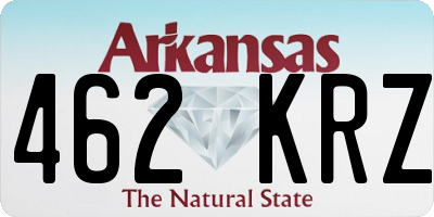 AR license plate 462KRZ