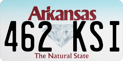 AR license plate 462KSI
