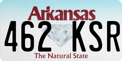AR license plate 462KSR