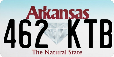 AR license plate 462KTB