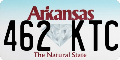 AR license plate 462KTC
