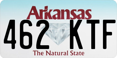 AR license plate 462KTF
