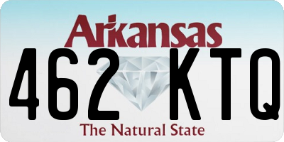 AR license plate 462KTQ
