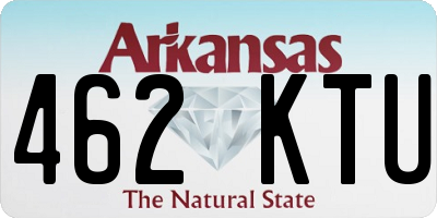 AR license plate 462KTU
