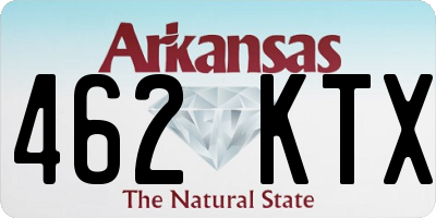 AR license plate 462KTX