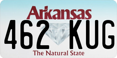 AR license plate 462KUG