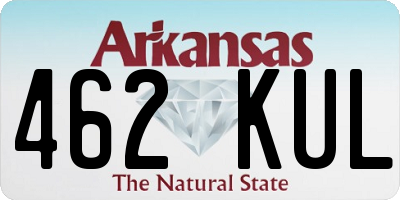 AR license plate 462KUL