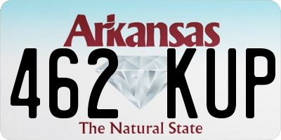 AR license plate 462KUP