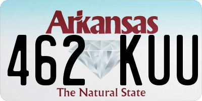 AR license plate 462KUU