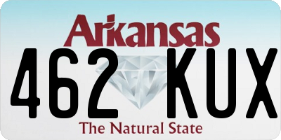 AR license plate 462KUX