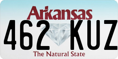 AR license plate 462KUZ