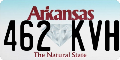 AR license plate 462KVH