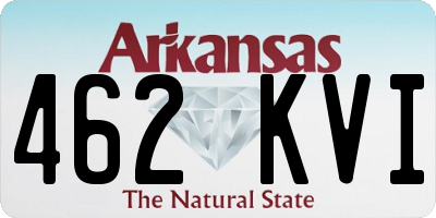 AR license plate 462KVI