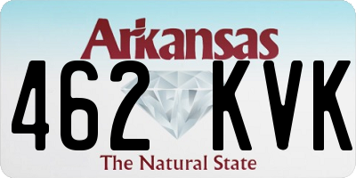 AR license plate 462KVK