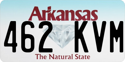 AR license plate 462KVM