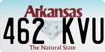 AR license plate 462KVU