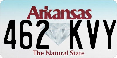 AR license plate 462KVY