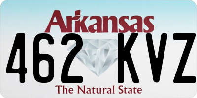 AR license plate 462KVZ