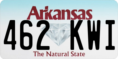 AR license plate 462KWI