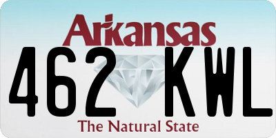 AR license plate 462KWL