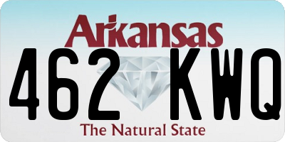 AR license plate 462KWQ