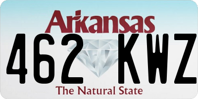 AR license plate 462KWZ