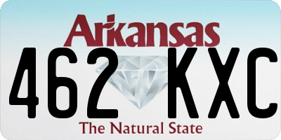 AR license plate 462KXC