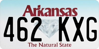 AR license plate 462KXG