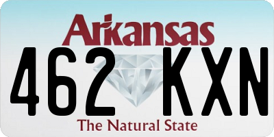 AR license plate 462KXN