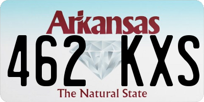 AR license plate 462KXS