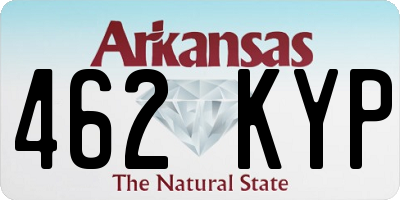 AR license plate 462KYP