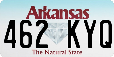 AR license plate 462KYQ