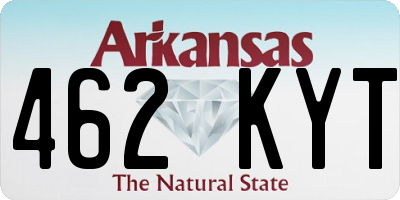 AR license plate 462KYT